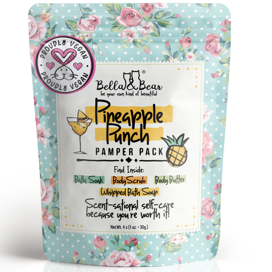 Pineapple Punch Pamper Pack - Travel Size Self Care