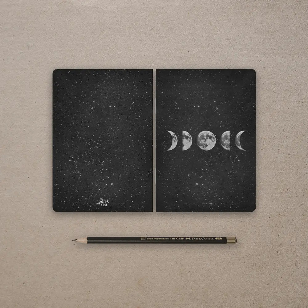 Moon Phase Notebooks (2 pack)